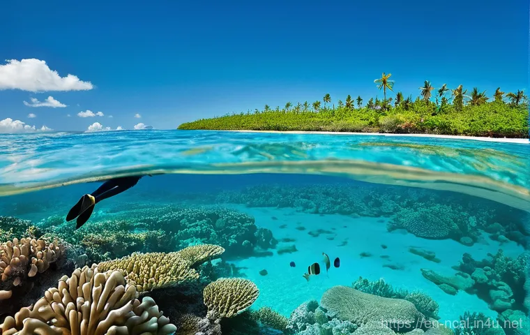 누벨칼레도니 범죄율 및 치안 - **Prompt 1: Serene Lagoon Exploration**
    "A wide-angle, cinematic shot of a person respectfully s...