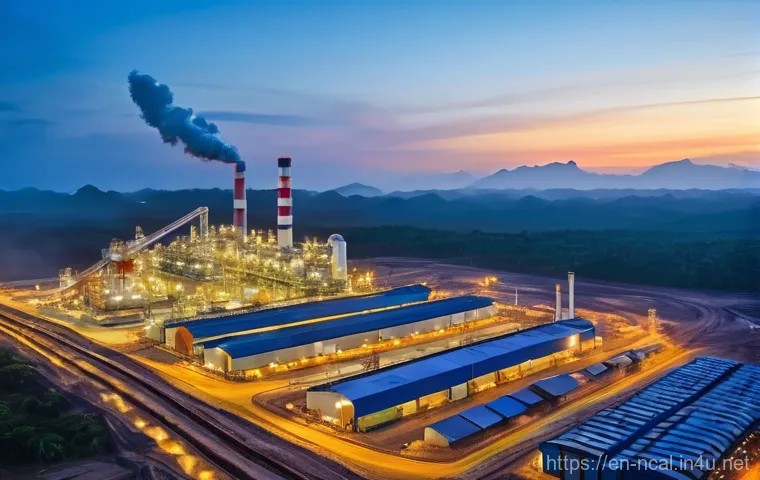 누벨칼레도니 니켈 산업 - **Prompt 1: The Weight of Transition in New Caledonia**
    **Description:** A poignant, low-angle s...