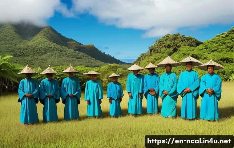 누벨칼레도니 독립운동 - **Prompt:** "A vibrant illustration showcasing the deep cultural heritage and resilience of the Kana...